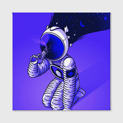 Картина квадратная Космонавт / 3D-принт – фото 2