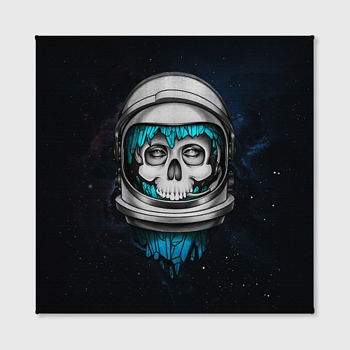 Картина квадратная SKULL COSMO / 3D-принт – фото 2