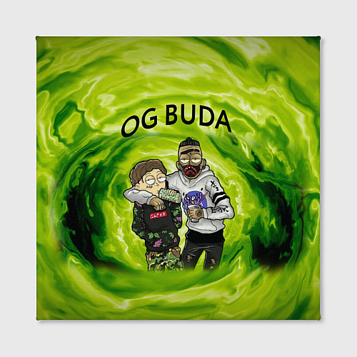 Картина квадратная Репер - OG Buda / 3D-принт – фото 2