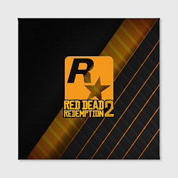 Холст квадратный RED DEAD REDEMPTION 2, цвет: 3D-принт — фото 2