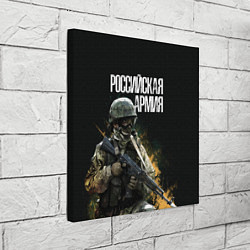 Холст квадратный Российская Армия, цвет: 3D-принт — фото 2