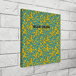 Холст квадратный Билли Айлиш, цвет: 3D-принт — фото 2