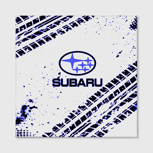 Картина квадратная SUBARU / 3D-принт – фото 2