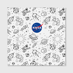 Холст квадратный NASA, цвет: 3D-принт — фото 2