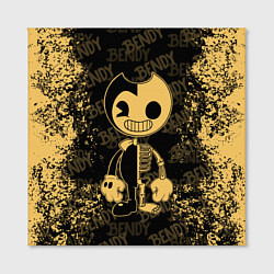 Холст квадратный Bendy And The Ink Machine краска, цвет: 3D-принт — фото 2