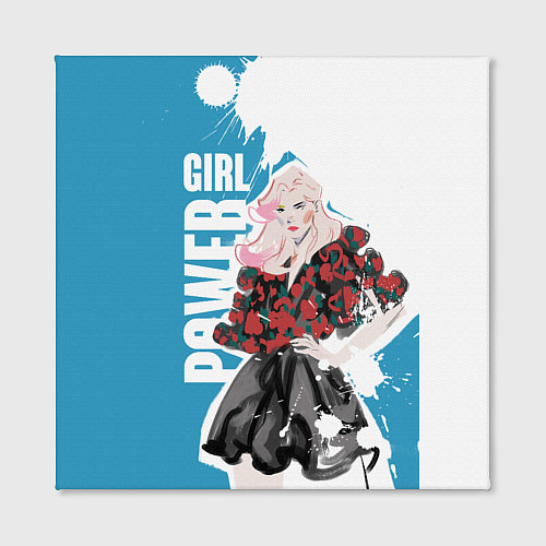 Картина квадратная Girl Power / 3D-принт – фото 2