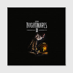 Холст квадратный Little Nightmares 2 СТОРОЖ, цвет: 3D-принт — фото 2