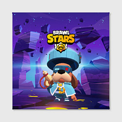 Холст квадратный Генерал Гавс brawl stars, цвет: 3D-принт — фото 2