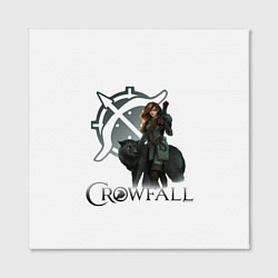 Холст квадратный Crowfall Ranger, цвет: 3D-принт — фото 2