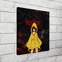 Холст квадратный Little Nightmares 2, цвет: 3D-принт — фото 2