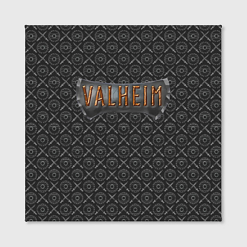 Картина квадратная Valheim / 3D-принт – фото 2