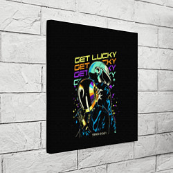 Холст квадратный DAFT PUNK, цвет: 3D-принт — фото 2