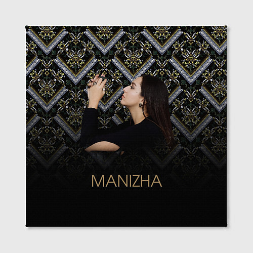 Картина квадратная Манижа Manizha / 3D-принт – фото 2