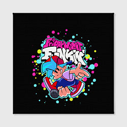 Холст квадратный Friday Night Funkin, цвет: 3D-принт — фото 2