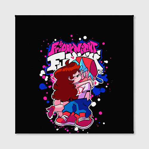 Картина квадратная Friday Night Funkin / 3D-принт – фото 2