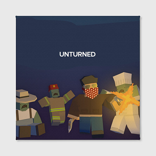 Картина квадратная Unturned / 3D-принт – фото 2