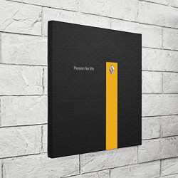 Холст квадратный Renault, цвет: 3D-принт — фото 2