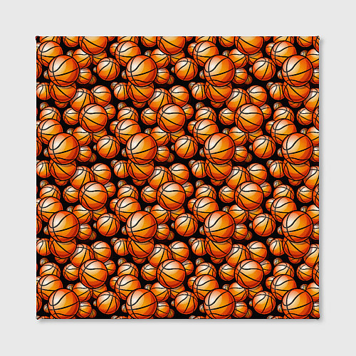 Картина квадратная Баскетбольные Мячи / 3D-принт – фото 2