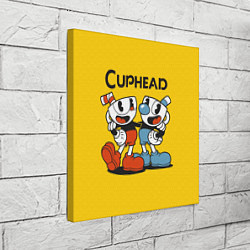 Холст квадратный CUPHEAD, цвет: 3D-принт — фото 2