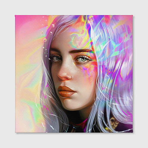 Картина квадратная Billie Eilish / 3D-принт – фото 2