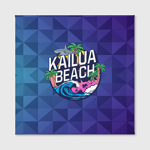 Картина квадратная KAILUA BEACH / 3D-принт – фото 2