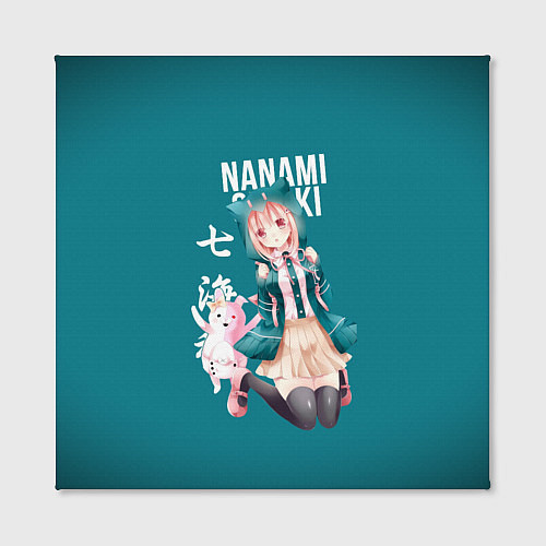 Картина квадратная Чиаки Нанами Danganronpa 2 / 3D-принт – фото 2