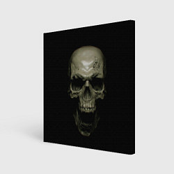 Холст квадратный SKULL, цвет: 3D-принт