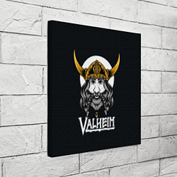 Холст квадратный Valheim Viking, цвет: 3D-принт — фото 2