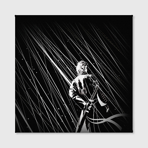 Картина квадратная Вирджил под дождём / 3D-принт – фото 2