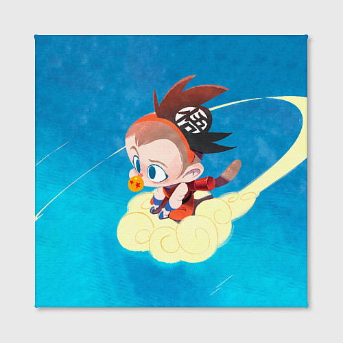 Картина квадратная Baby Goku / 3D-принт – фото 2