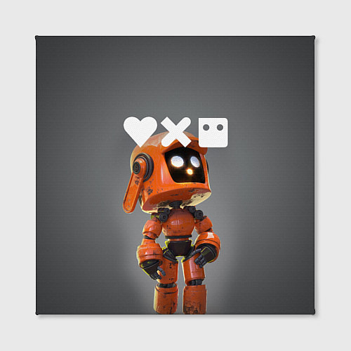 Картина квадратная Love, Death and Robots K-VRC Z / 3D-принт – фото 2