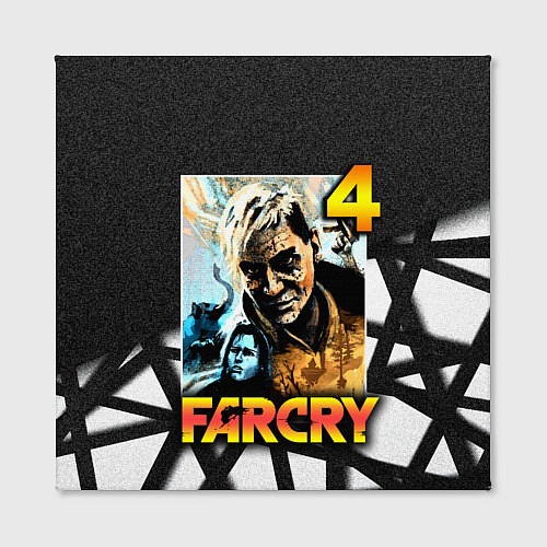 Картина квадратная FARCRY 4 Пэйган Мин / 3D-принт – фото 2