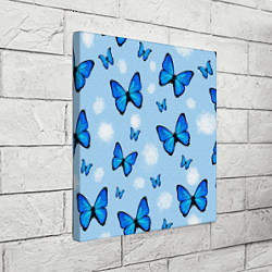 Холст квадратный Бабочки Моргенштерна, цвет: 3D-принт — фото 2