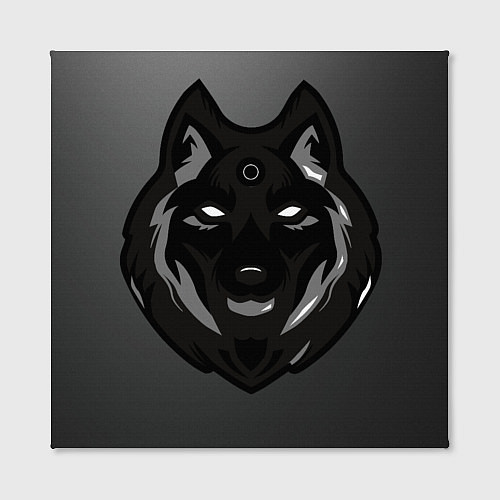 Картина квадратная Демон волк / 3D-принт – фото 2