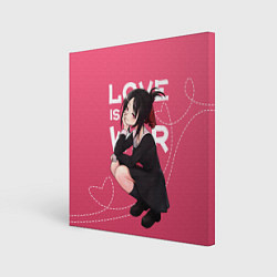 Картина квадратная Love is war