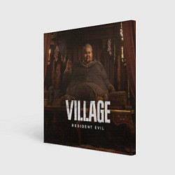 Холст квадратный RESIDENT EVIL VILLAGE, цвет: 3D-принт