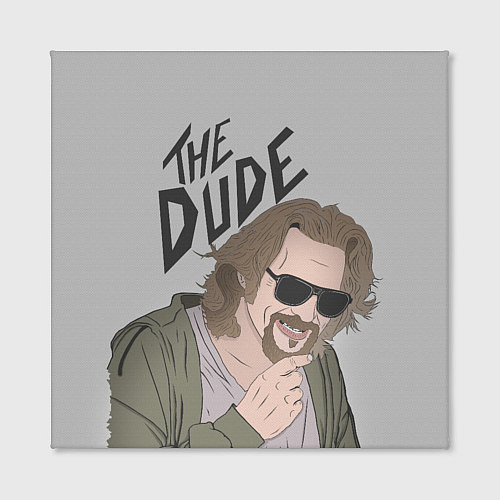 Картина квадратная The Dude / 3D-принт – фото 2