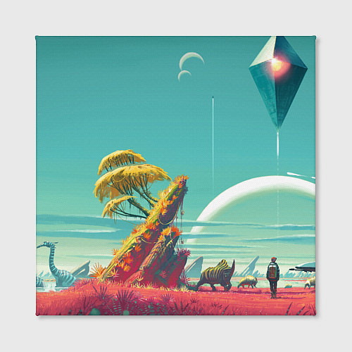 Картина квадратная No Man Sky / 3D-принт – фото 2