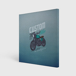 Холст квадратный Custom Bike, цвет: 3D-принт
