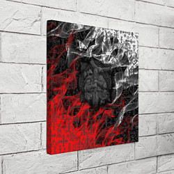 Холст квадратный Викинги, цвет: 3D-принт — фото 2