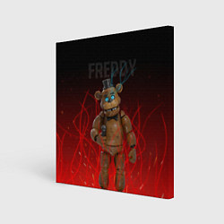 Холст квадратный FNAF FREDDY, цвет: 3D-принт