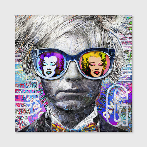 Картина квадратная Andy Warhol Энди Уорхол / 3D-принт – фото 2