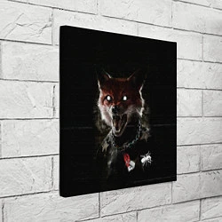 Холст квадратный Prodigy Fox, цвет: 3D-принт — фото 2