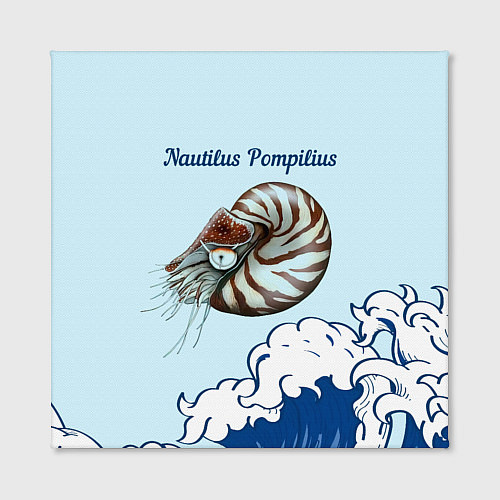 Картина квадратная Nautilus Pompilius океан / 3D-принт – фото 2