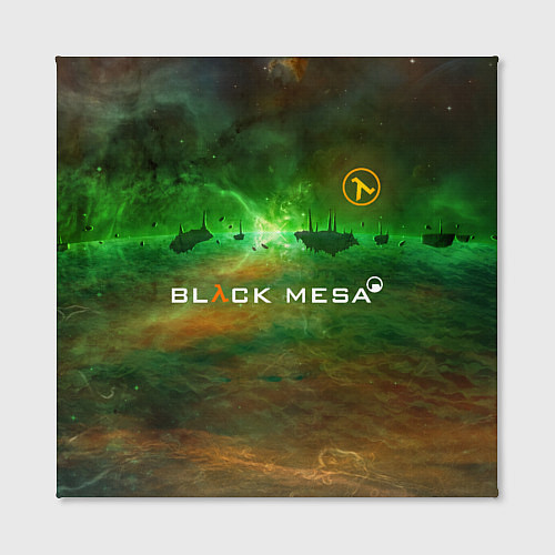 Картина квадратная BLACK MESA HALF-LIFE Z / 3D-принт – фото 2