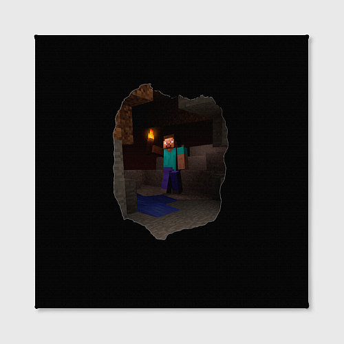 Картина квадратная Minecraft: в Поисках Счастья / 3D-принт – фото 2