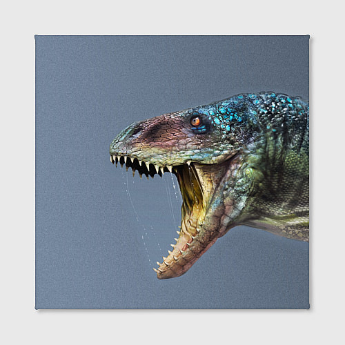 Картина квадратная Хищный динозавр Dino Z / 3D-принт – фото 2