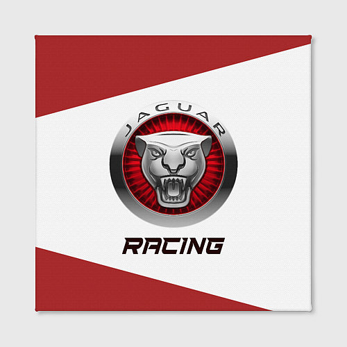 Картина квадратная Ягуар - Racing / 3D-принт – фото 2