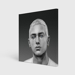 Холст квадратный EMINEM ЭМИНЕМ Z, цвет: 3D-принт