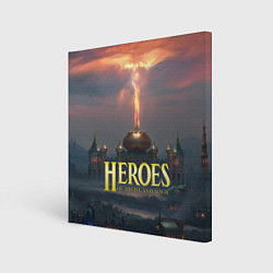 Холст квадратный Heroes of Might and Magic HoM Z, цвет: 3D-принт